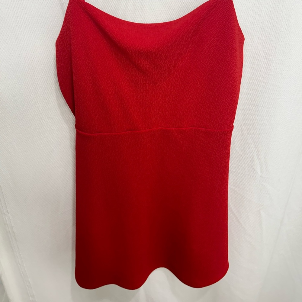 Red wild fable dress